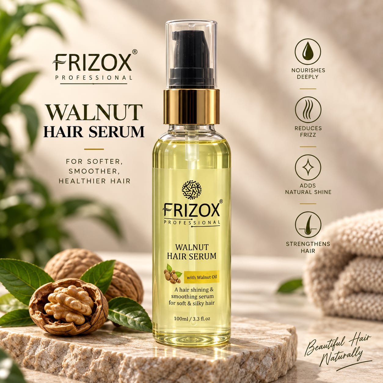 Frizox Walnut Hair Serum