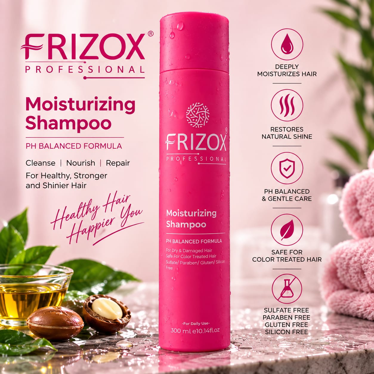 Frizox Moisturizing Shampoo